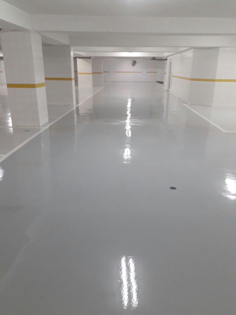 Pintura Epóxi ou Poliuretano