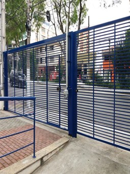 Pinturas de portões de ferro e aço